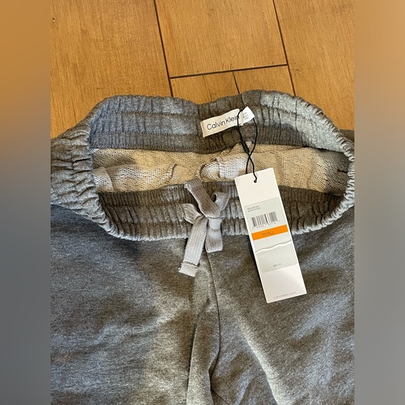 Grey cozy thick Calvin Klein track pants (BNWT) - Picture 3 of 6